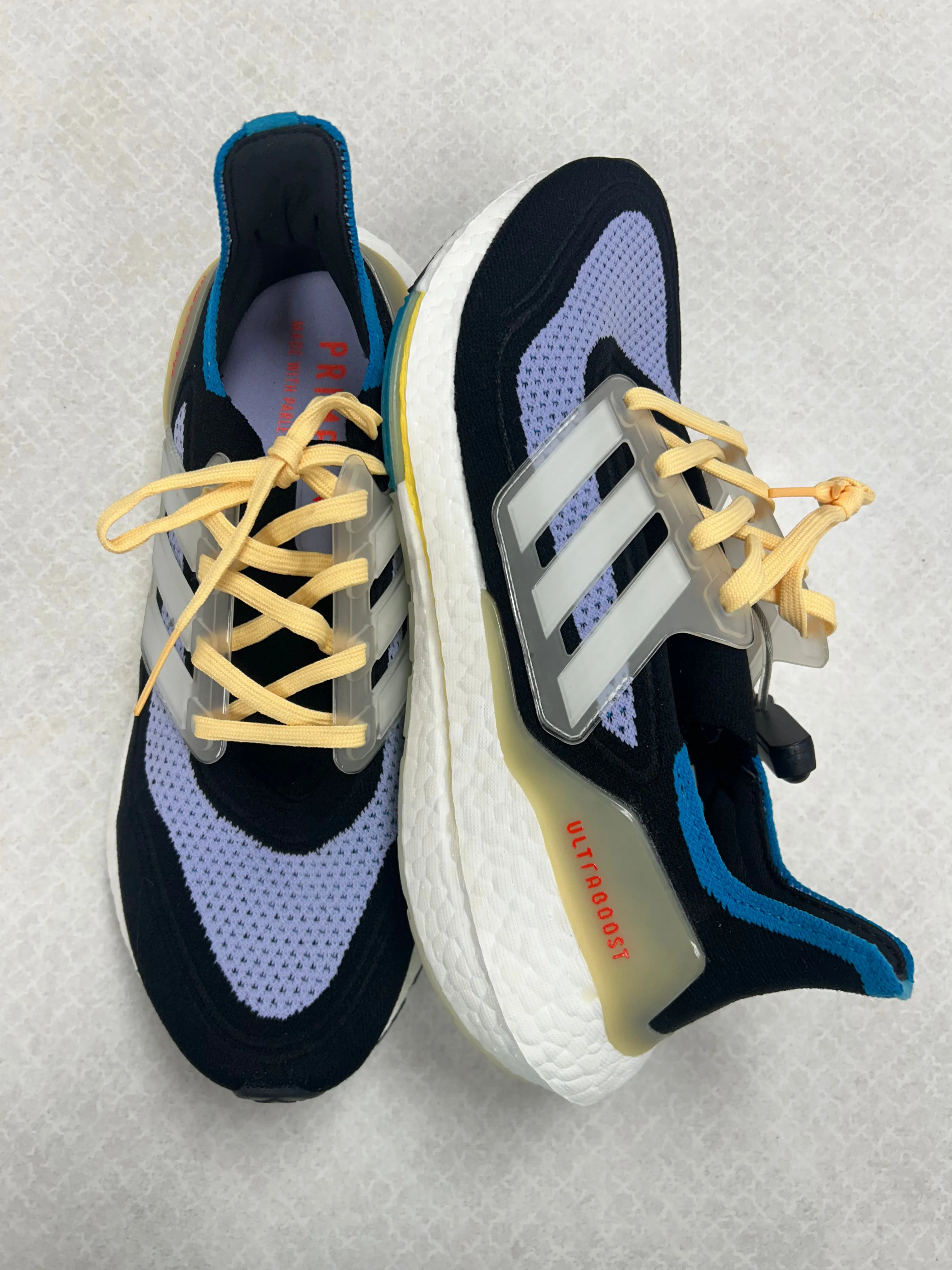 Shoes Athletic By Adidas In Black & Purple, Size:9.5