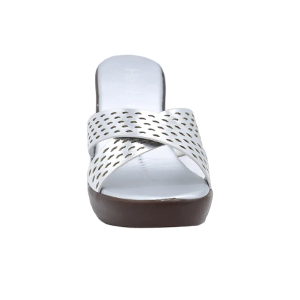 Silver Casual Slipper 074163