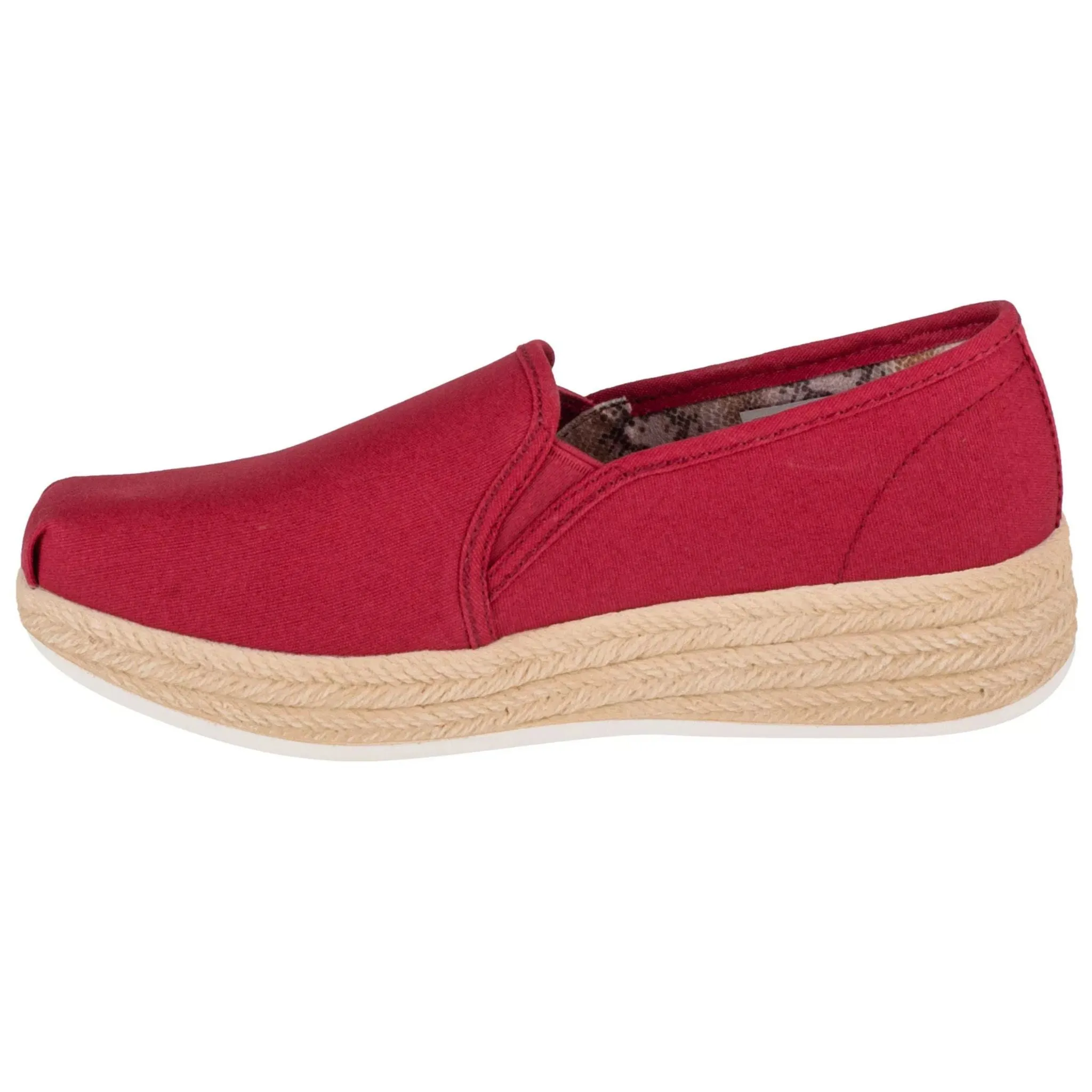 Skechers Women's 114070 BOBS Urban HighLites Red Casual Shoes