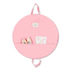 Small Pancake Tutu Garment Bag with pockets - Cotton Candy Pink, 30"