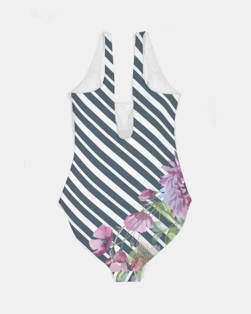 SMF Summer Feminine One-Piece Swimsuit