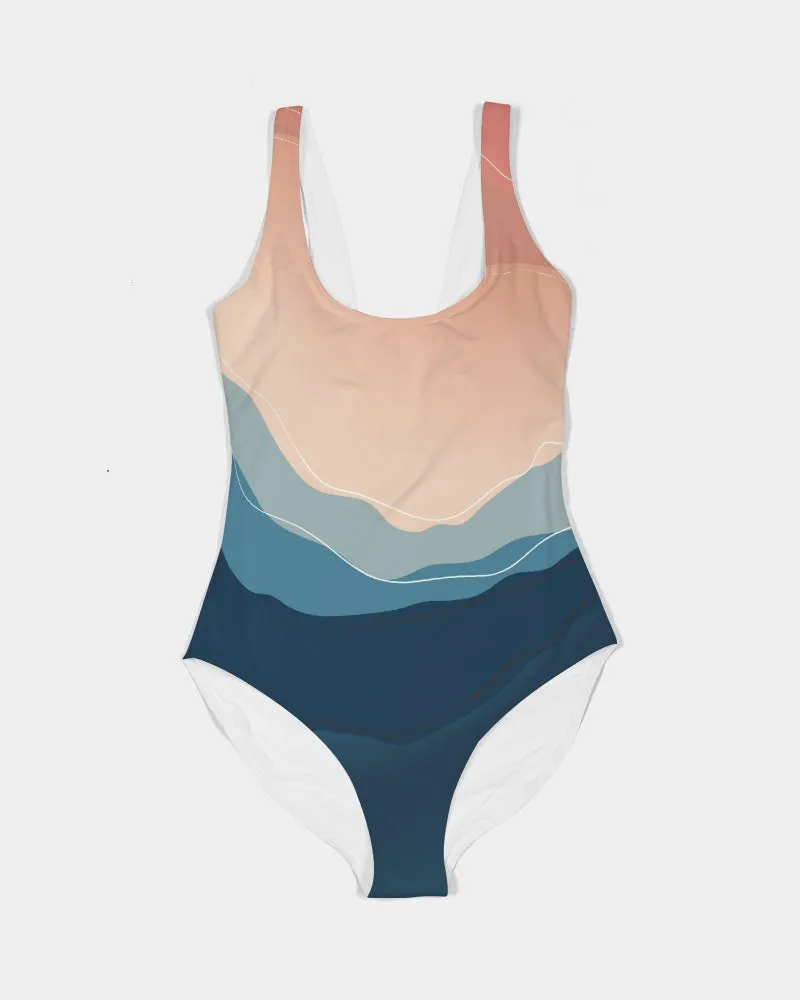 SMF Sunrise Feminine One-Piece Swimsuit