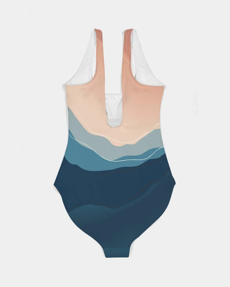 SMF Sunrise Feminine One-Piece Swimsuit