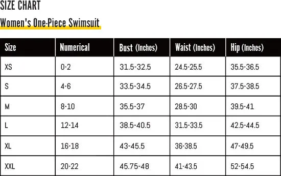 SMF Sunrise Feminine One-Piece Swimsuit