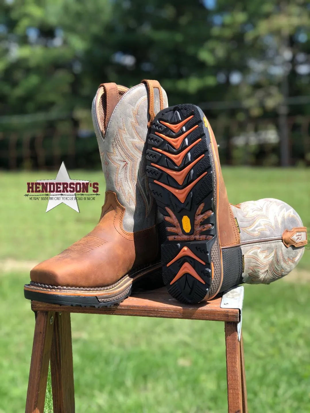 Smoke Grey Hazel Bay Cowhide ~ Waterproof Comp Toe