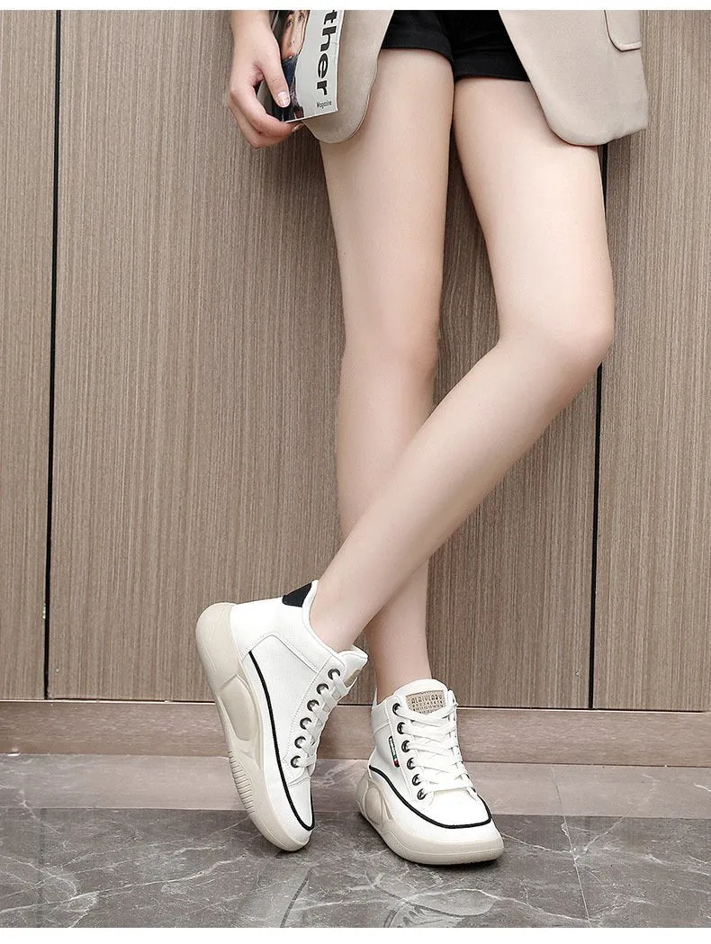 Soft Comfy Leather Sport Shoes