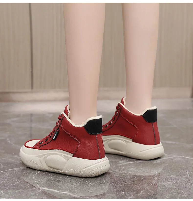 Soft Comfy Leather Sport Shoes