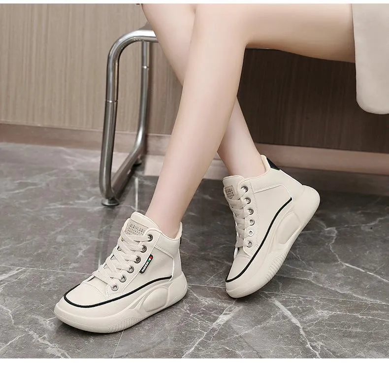 Soft Comfy Leather Sport Shoes