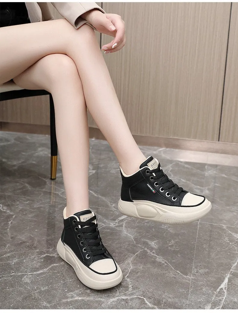 Soft Comfy Leather Sport Shoes