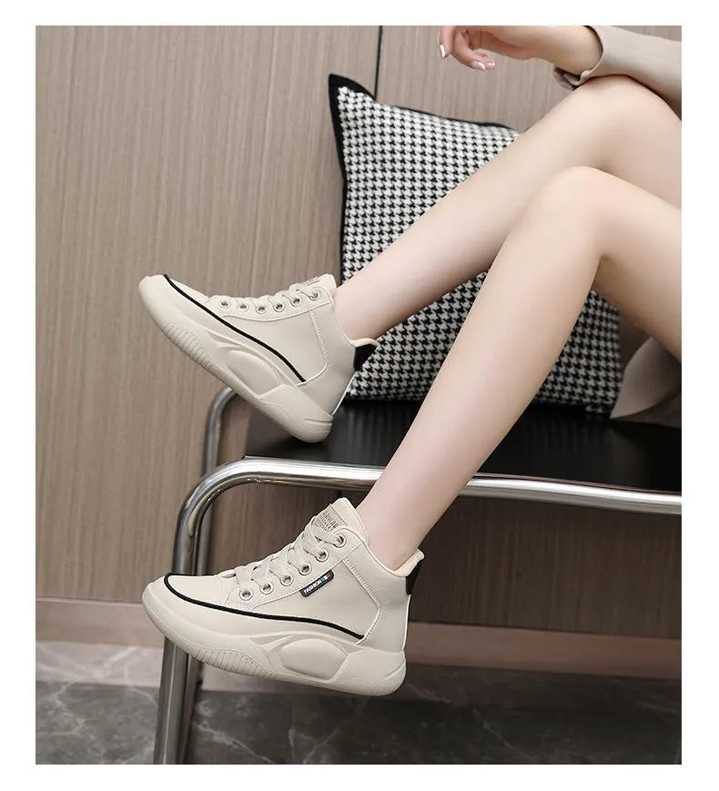 Soft Comfy Leather Sport Shoes