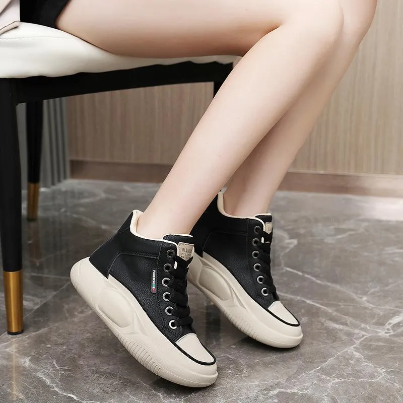 Soft Comfy Leather Sport Shoes
