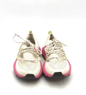 Sorel Women's Kinetic Impact Lace White Pink Running Athletic Shoes - Size 7