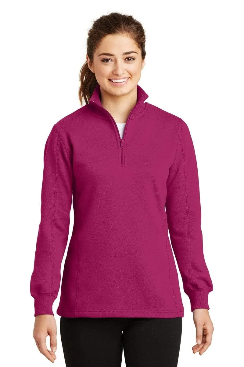 Sport-Tek LST253: Ladies 1/4-Zip Sweatshirt