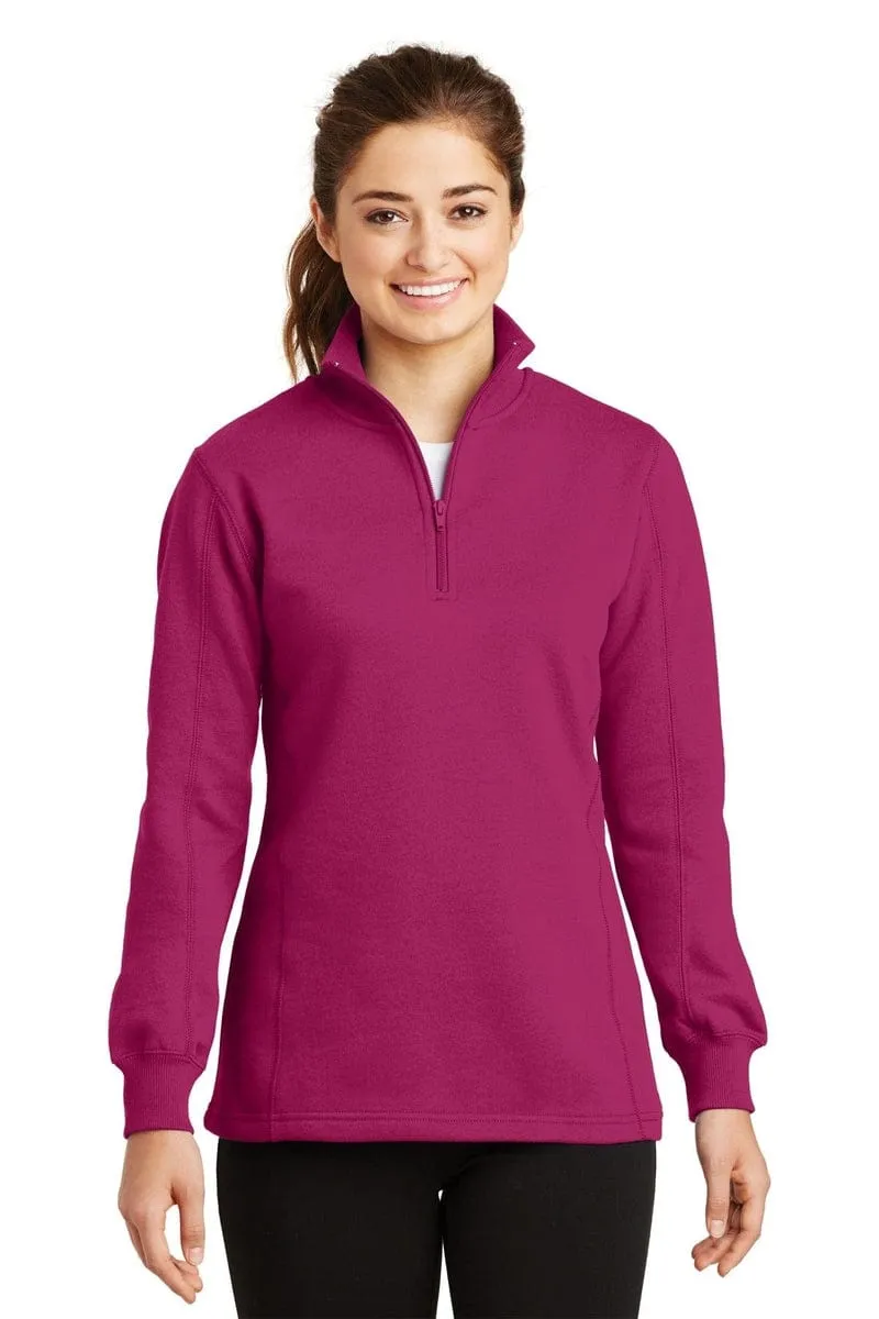 Sport-Tek LST253: Ladies 1/4-Zip Sweatshirt