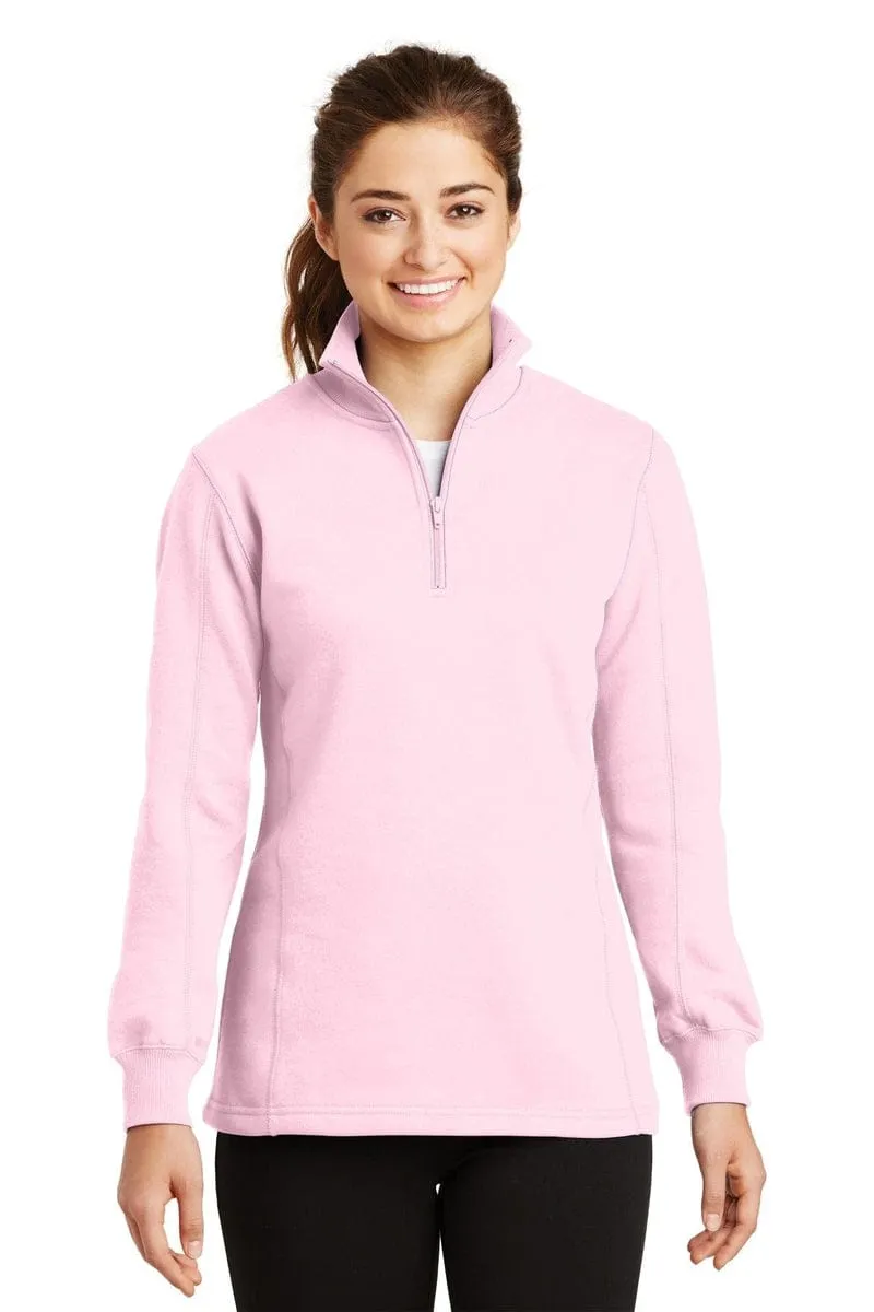 Sport-Tek LST253: Ladies 1/4-Zip Sweatshirt