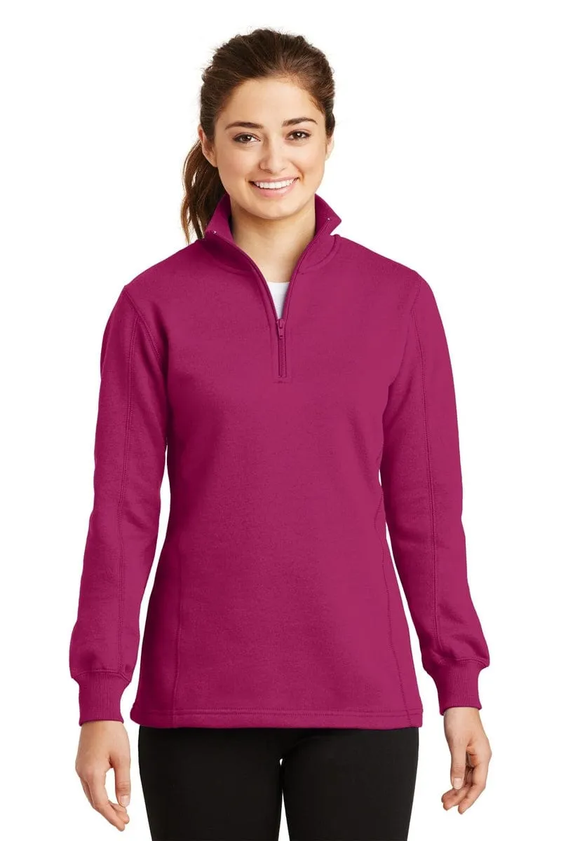 Sport-Tek LST253: Ladies 1/4-Zip Sweatshirt
