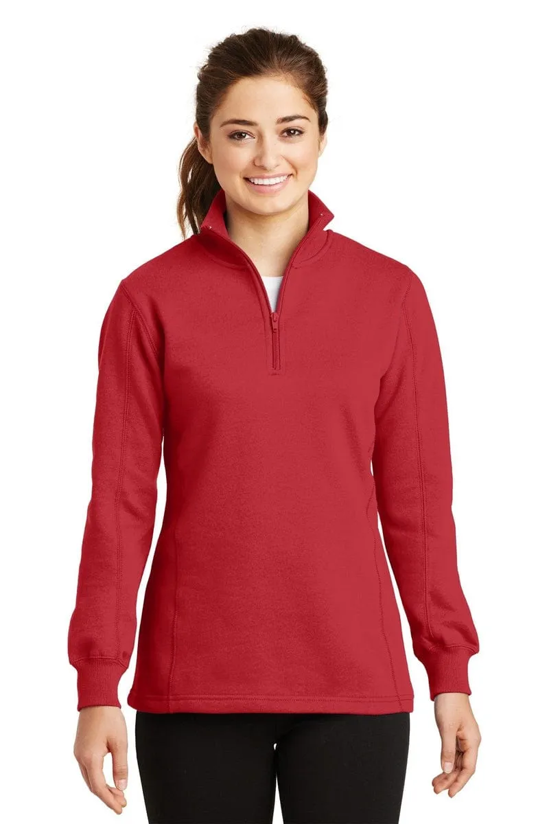 Sport-Tek LST253: Ladies 1/4-Zip Sweatshirt