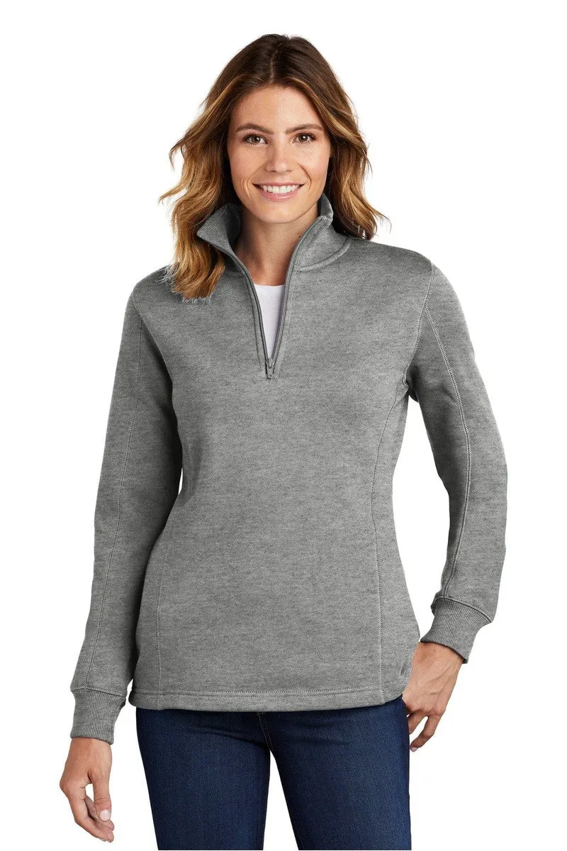 Sport-Tek LST253: Ladies 1/4-Zip Sweatshirt
