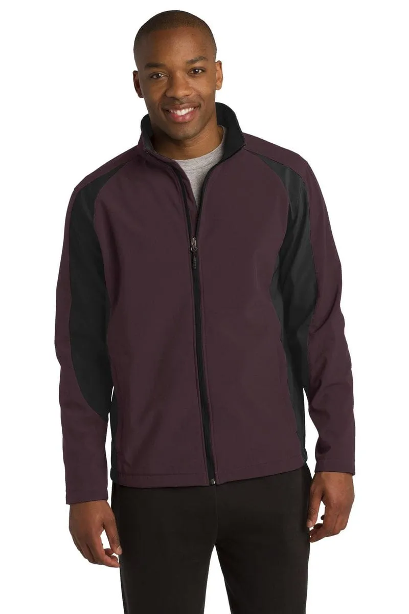 Sport-Tek St970: Colorblock Soft Shell Jacket
