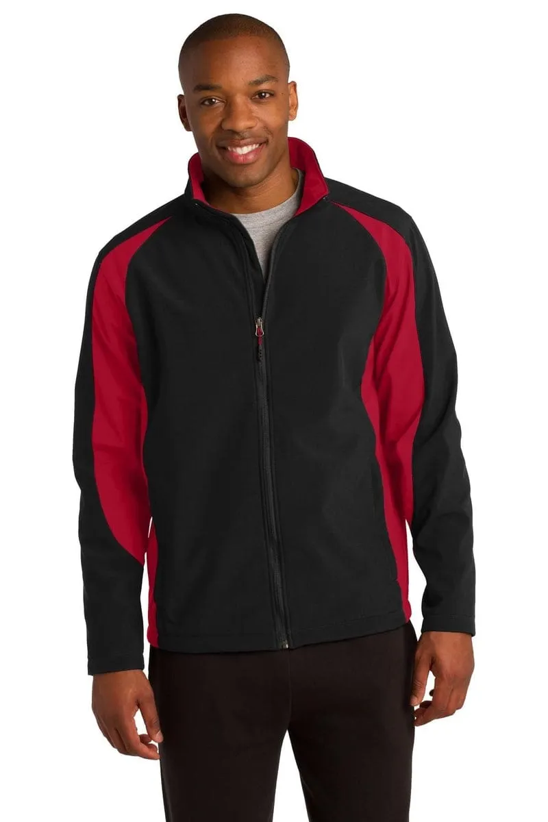 Sport-Tek St970: Colorblock Soft Shell Jacket