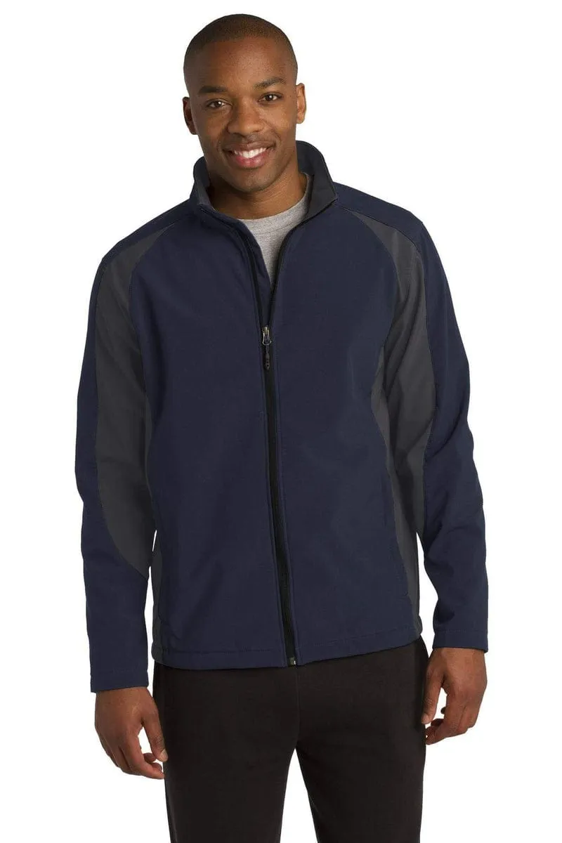 Sport-Tek St970: Colorblock Soft Shell Jacket