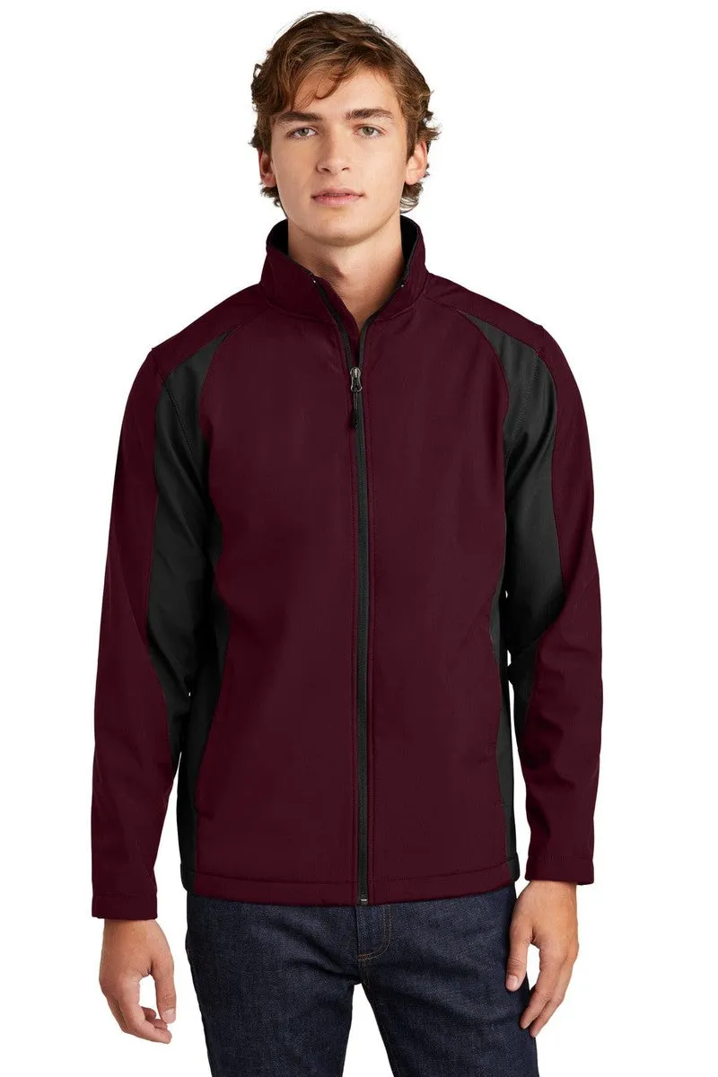 Sport-Tek St970: Colorblock Soft Shell Jacket