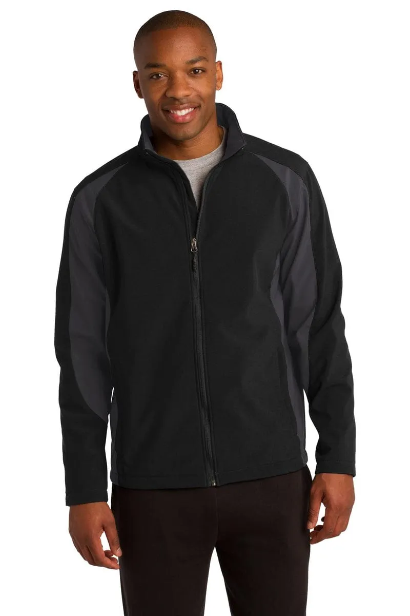 Sport-Tek St970: Colorblock Soft Shell Jacket