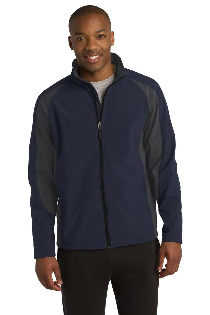 Sport-Tek St970: Colorblock Soft Shell Jacket