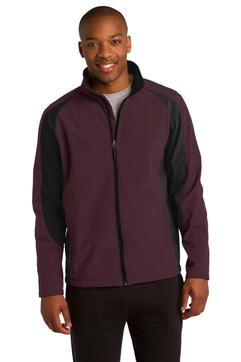 Sport-Tek St970: Colorblock Soft Shell Jacket