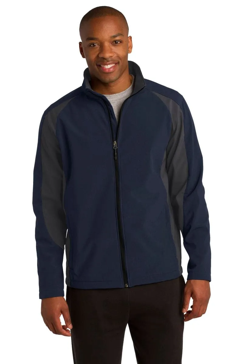 Sport-Tek St970: Colorblock Soft Shell Jacket
