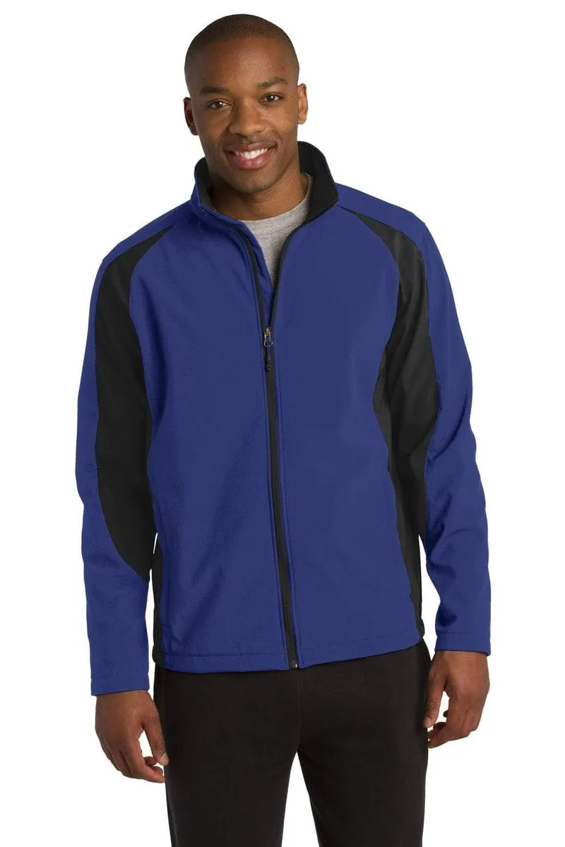 Sport-Tek St970: Colorblock Soft Shell Jacket