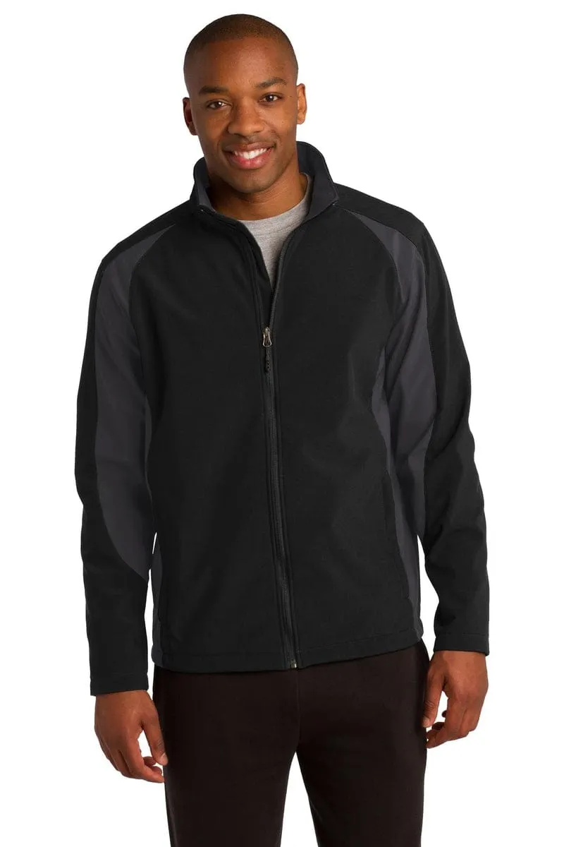 Sport-Tek St970: Colorblock Soft Shell Jacket