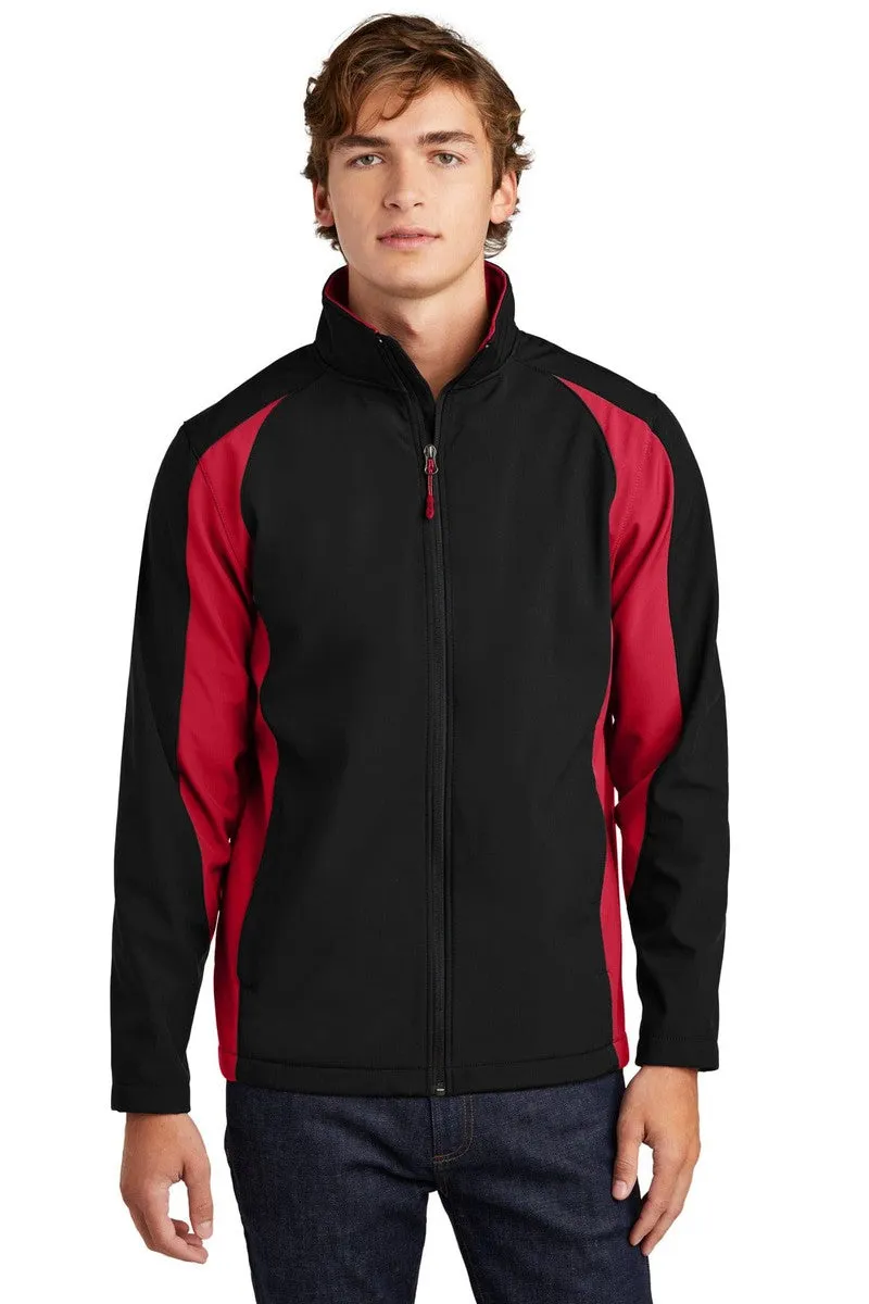 Sport-Tek St970: Colorblock Soft Shell Jacket