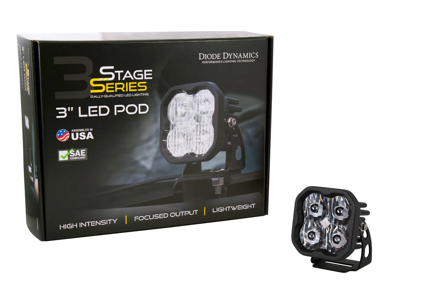 SS3 Pro ABL White SAE Fog Angled LH (single)