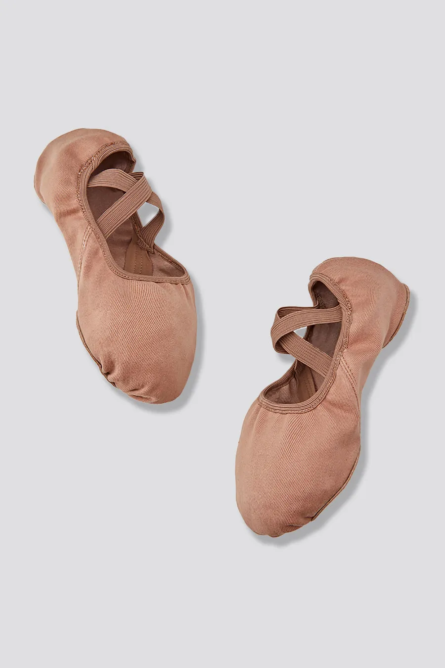 Stretch Canvas Split Sole Ballet Shoes
