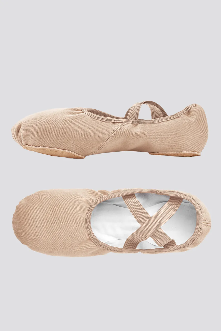 Stretch Canvas Split Sole Ballet Shoes