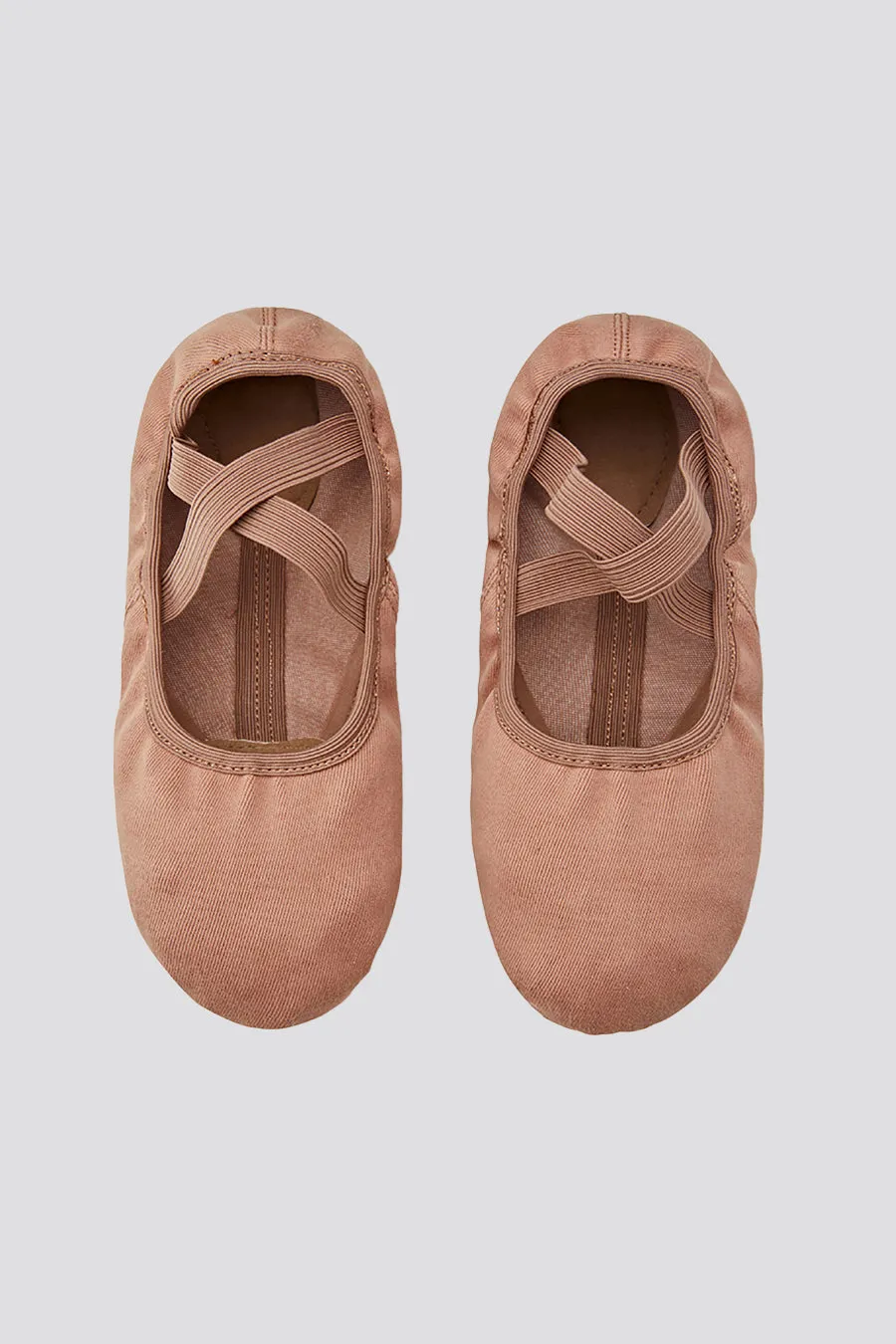 Stretch Canvas Split Sole Ballet Shoes