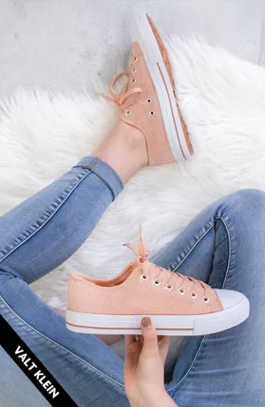 Suede Sneakers Roze