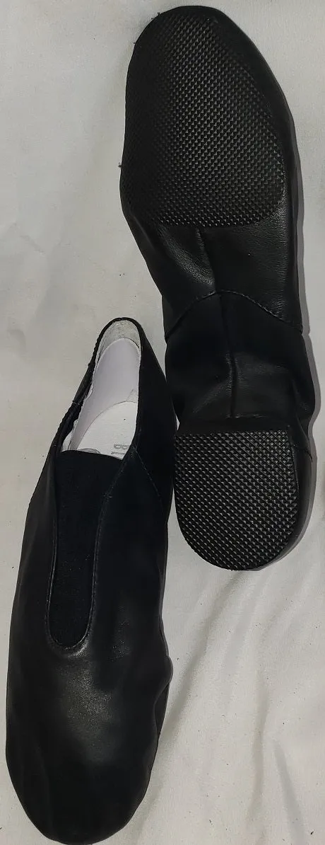 Super -- Women's Split Sole Jazz Slip-On -- Black