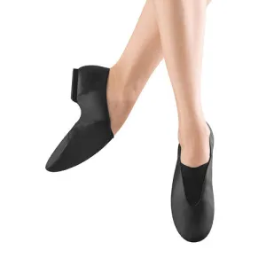 Super -- Women's Split Sole Jazz Slip-On -- Black