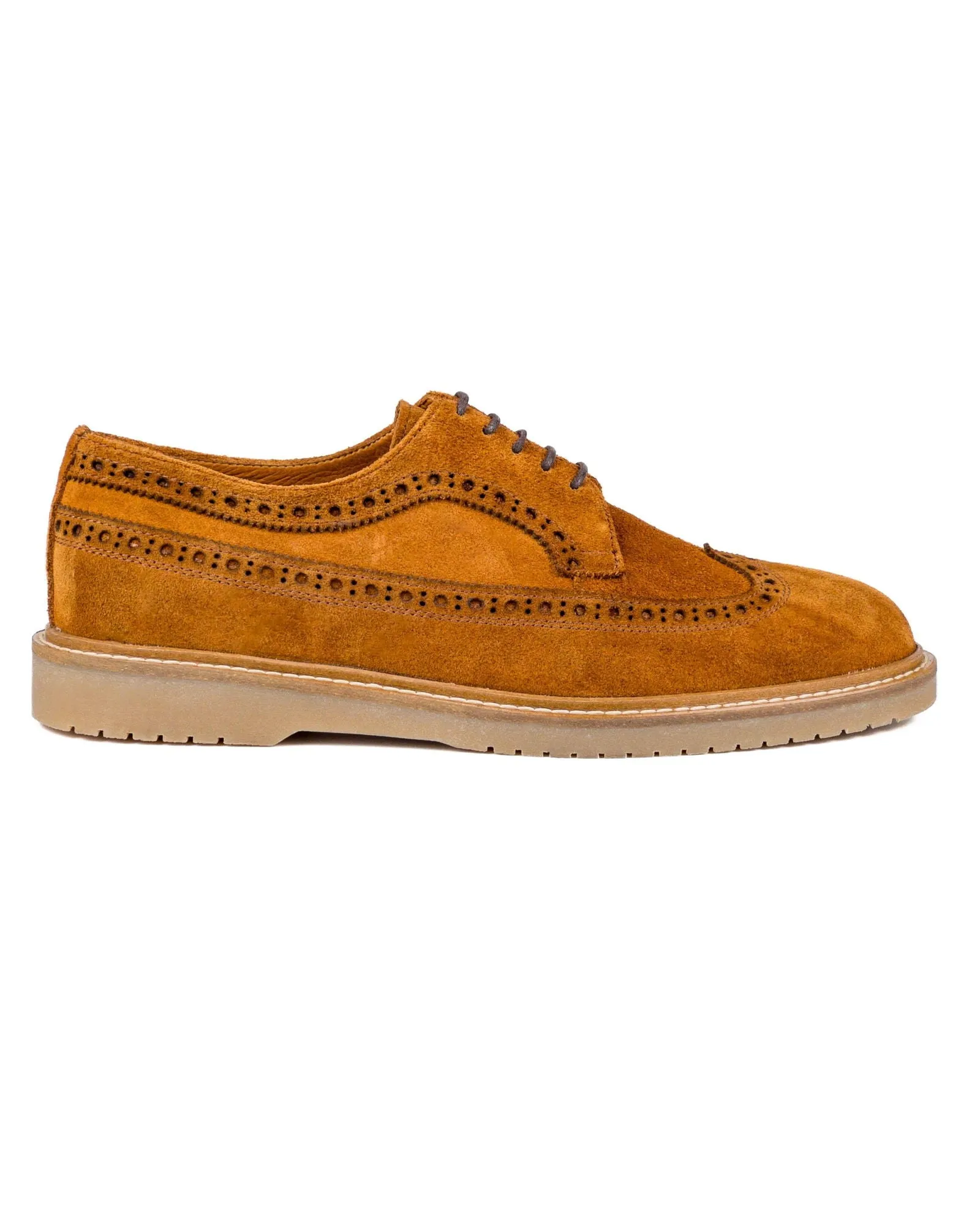 T-Tango-S Brown Genuine Suede Leather Casual Classic Men's Shoes