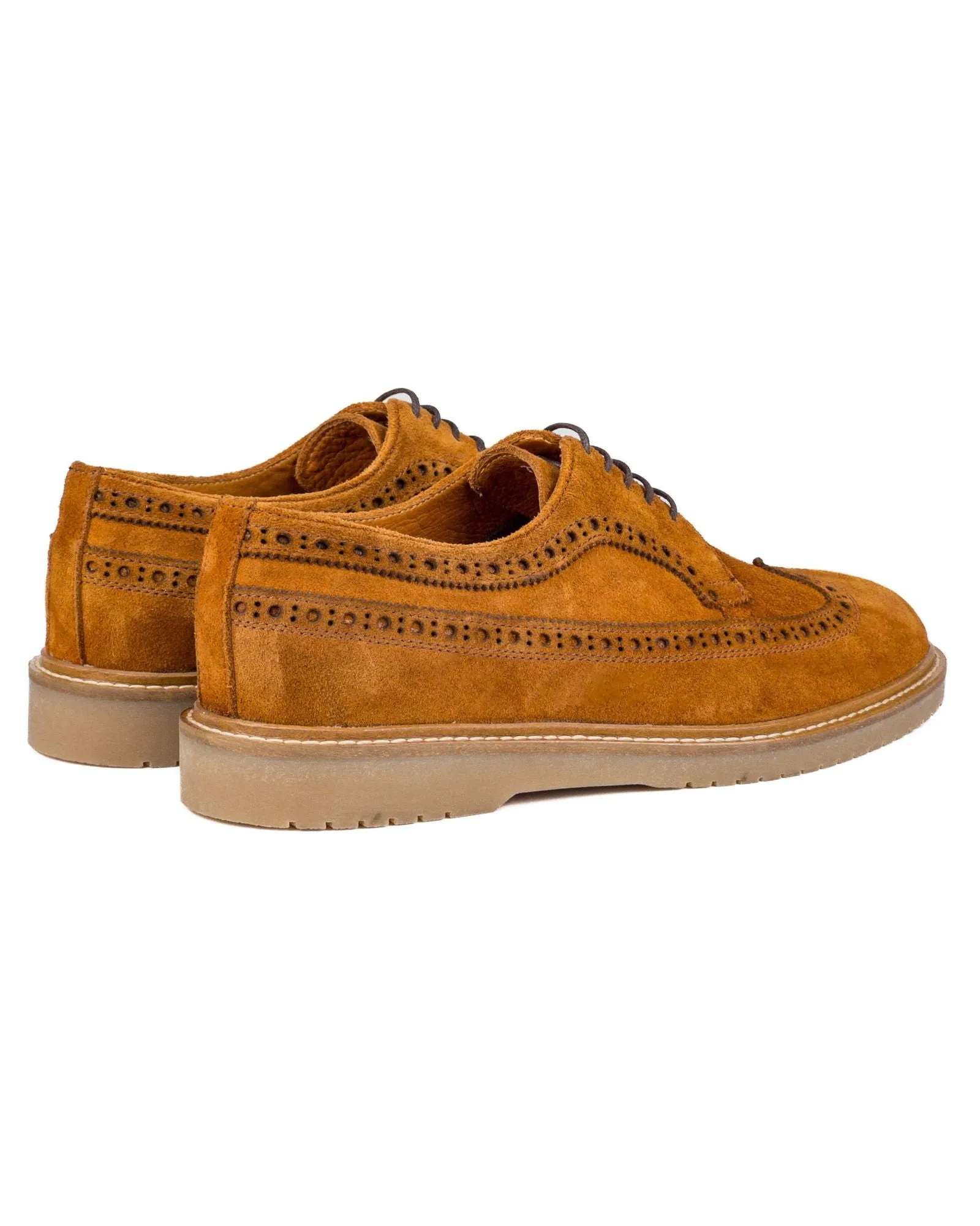 T-Tango-S Brown Genuine Suede Leather Casual Classic Men's Shoes