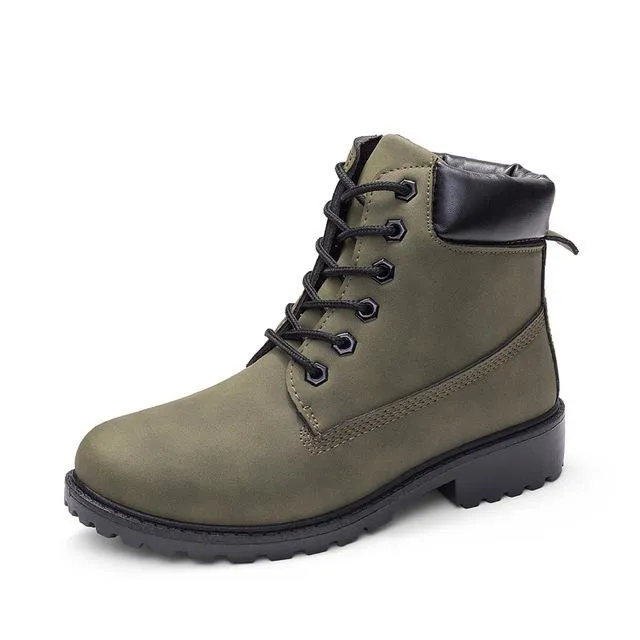 The martins casual ankle boots.