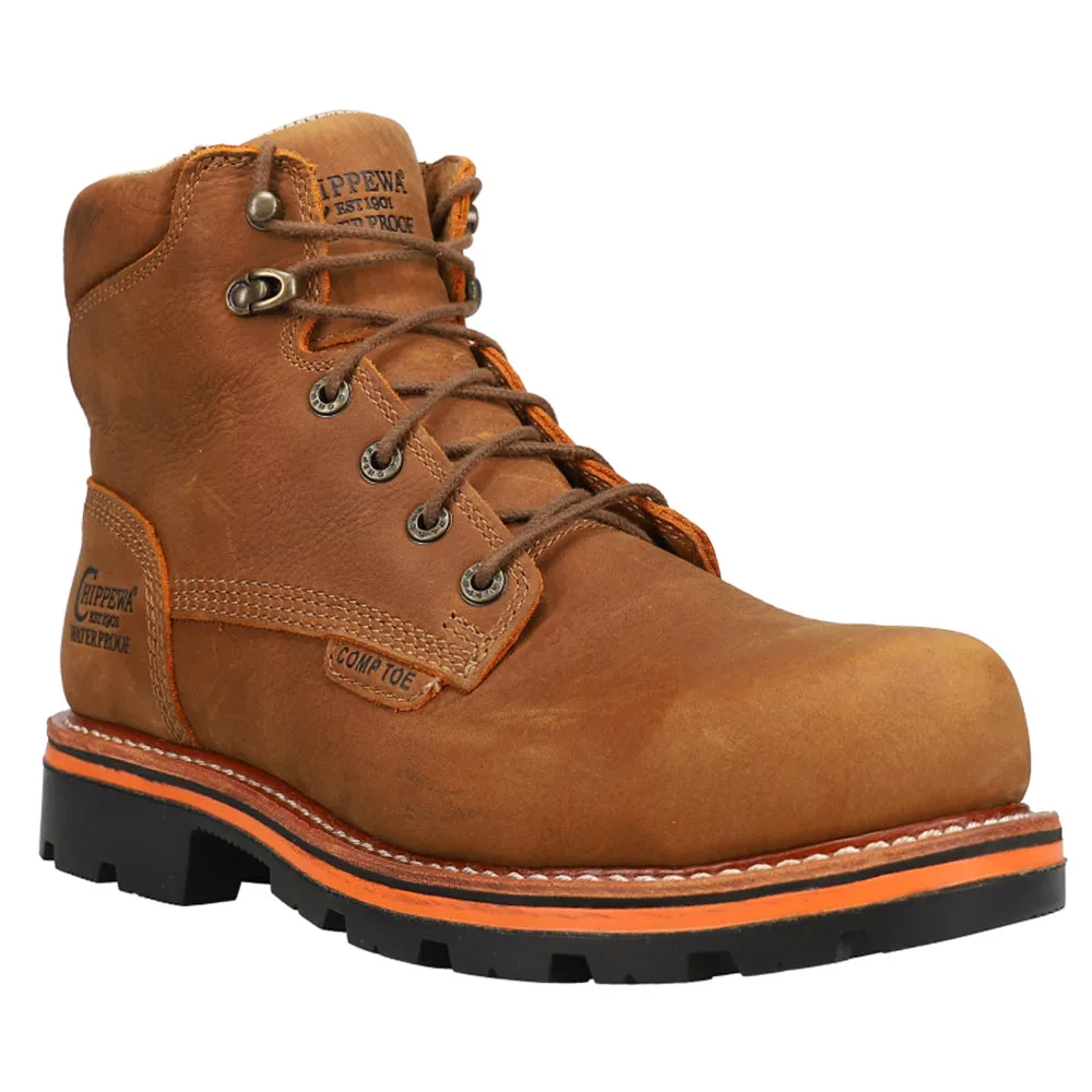 Thunderstruck 6 inch Waterproof Soft Toe Work Boots