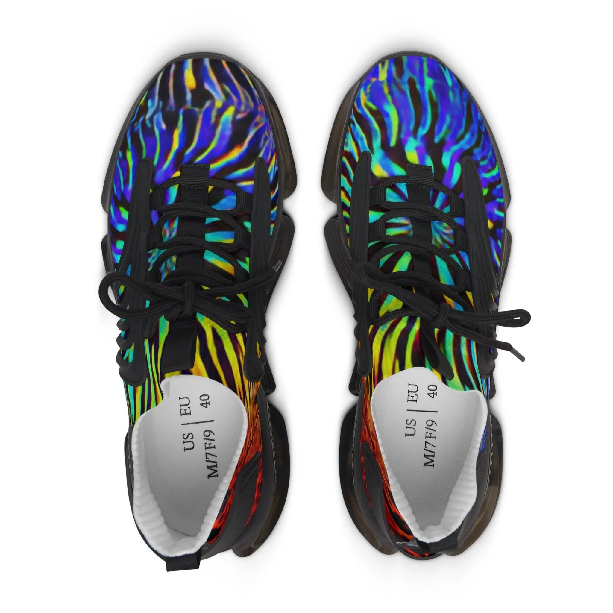 Tie Dyed Women's Mesh Sneakers