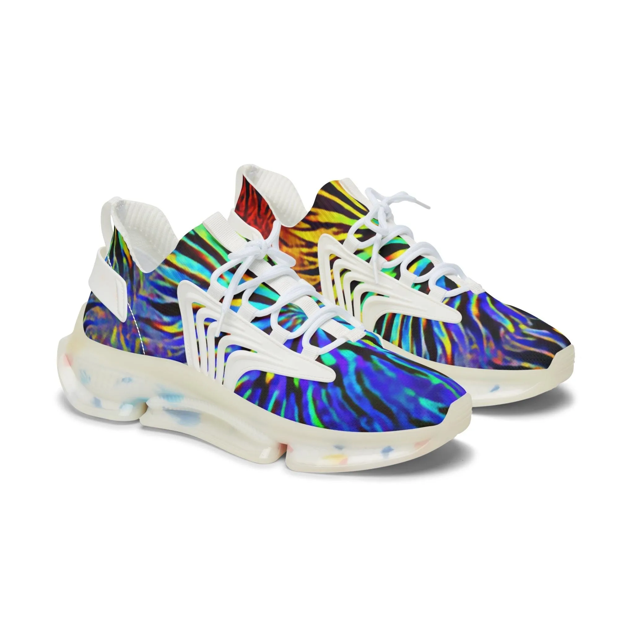 Tie Dyed Women's Mesh Sneakers