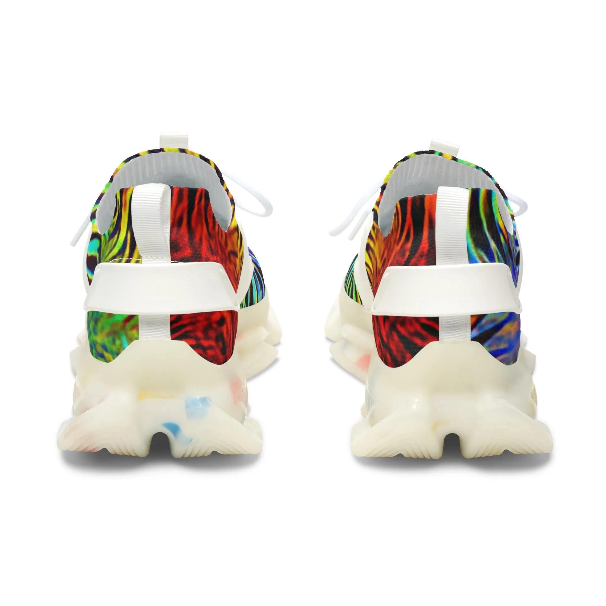 Tie Dyed Women's Mesh Sneakers