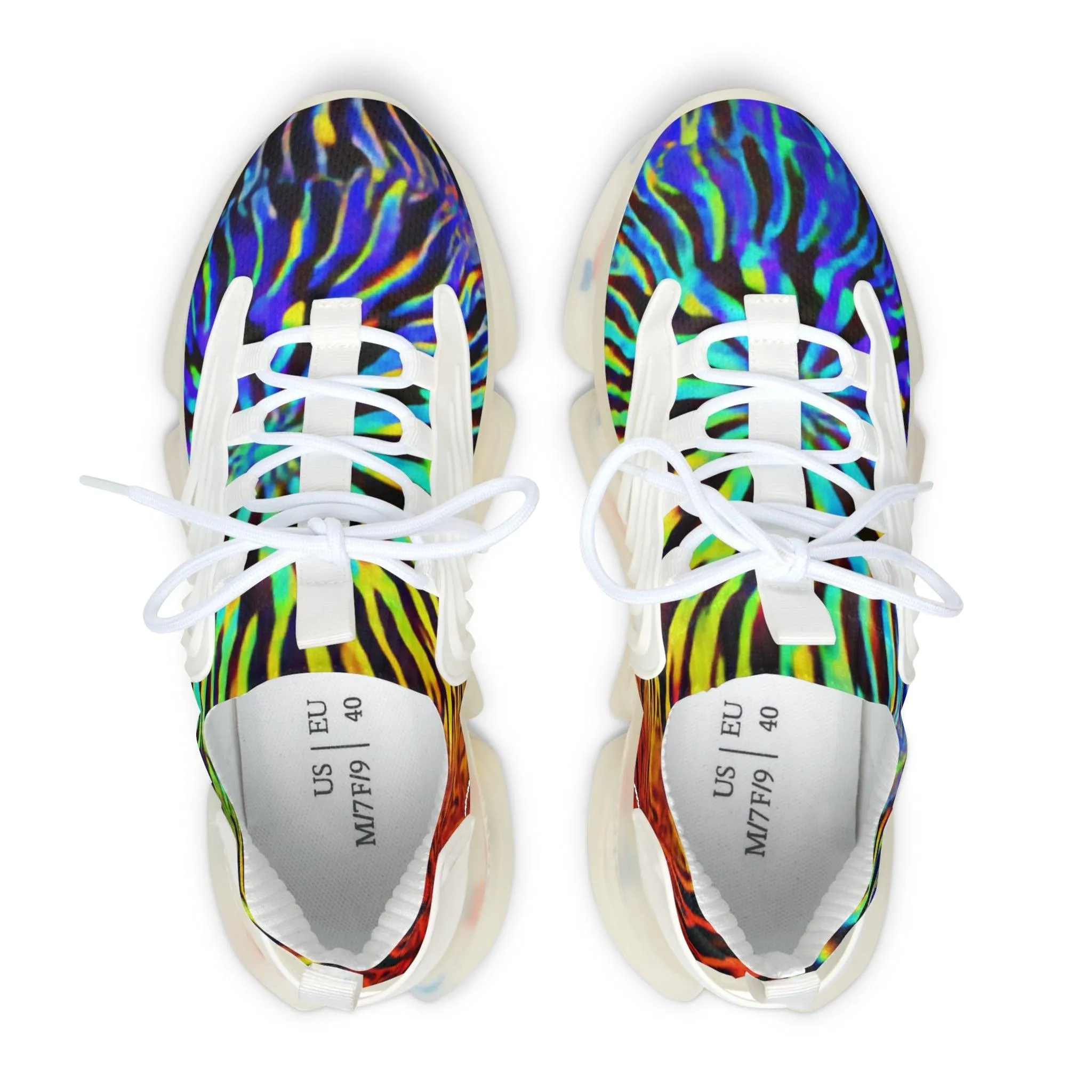 Tie Dyed Women's Mesh Sneakers