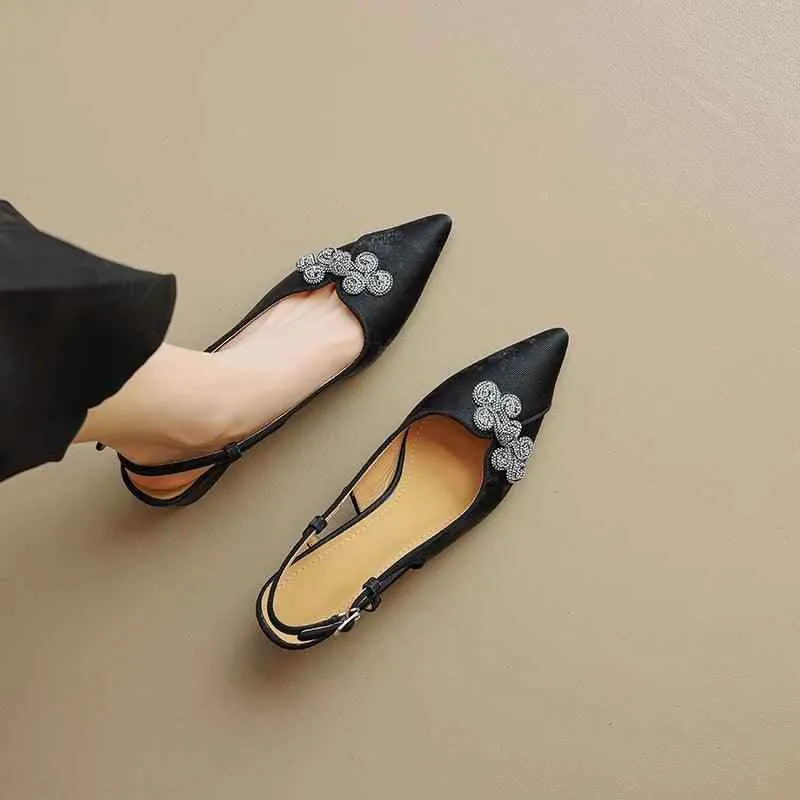 TSS43 Thick High Heel Sandals - Women's Casual Shoes