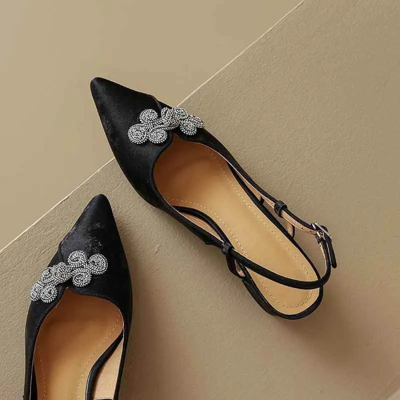 TSS43 Thick High Heel Sandals - Women's Casual Shoes